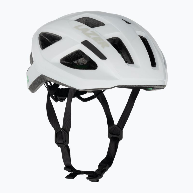 Casco da bicicletta Lazer Tonic KinetiCore bianco