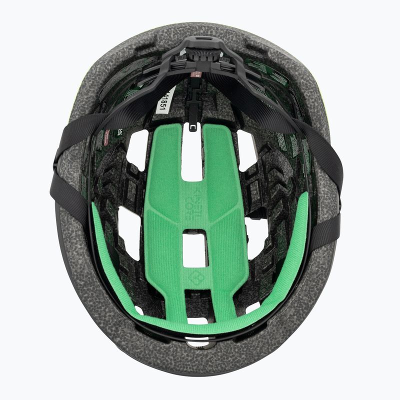 Casco da bicicletta Lazer Tonic KinetiCore giallo flash/nero opaco 5