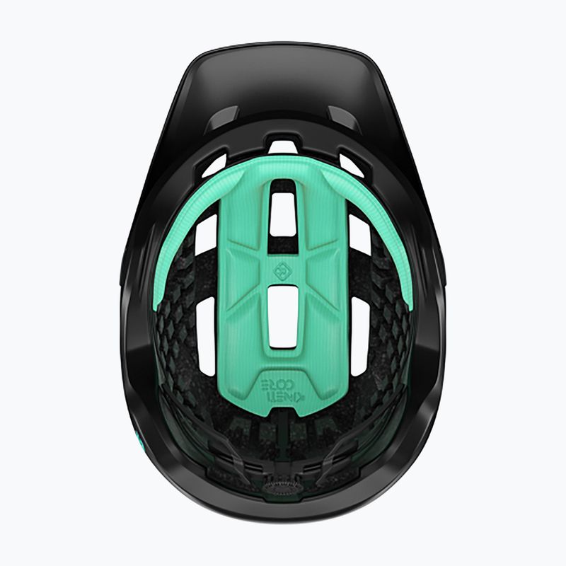 Casco da bicicletta Lazer Coyote KinetiCore nero opaco 6