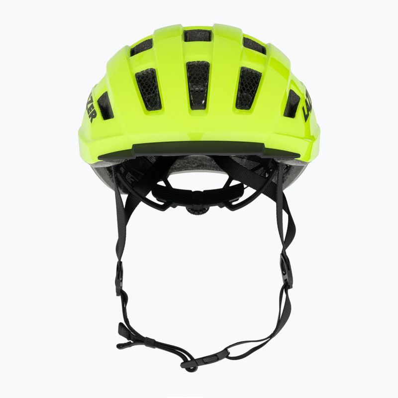 Casco da bicicletta Lazer Codax KinetiCore + net flash giallo 2