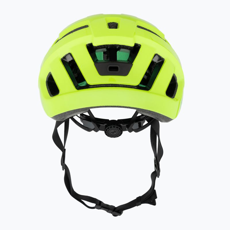Casco da bicicletta Lazer Codax KinetiCore + net flash giallo 3