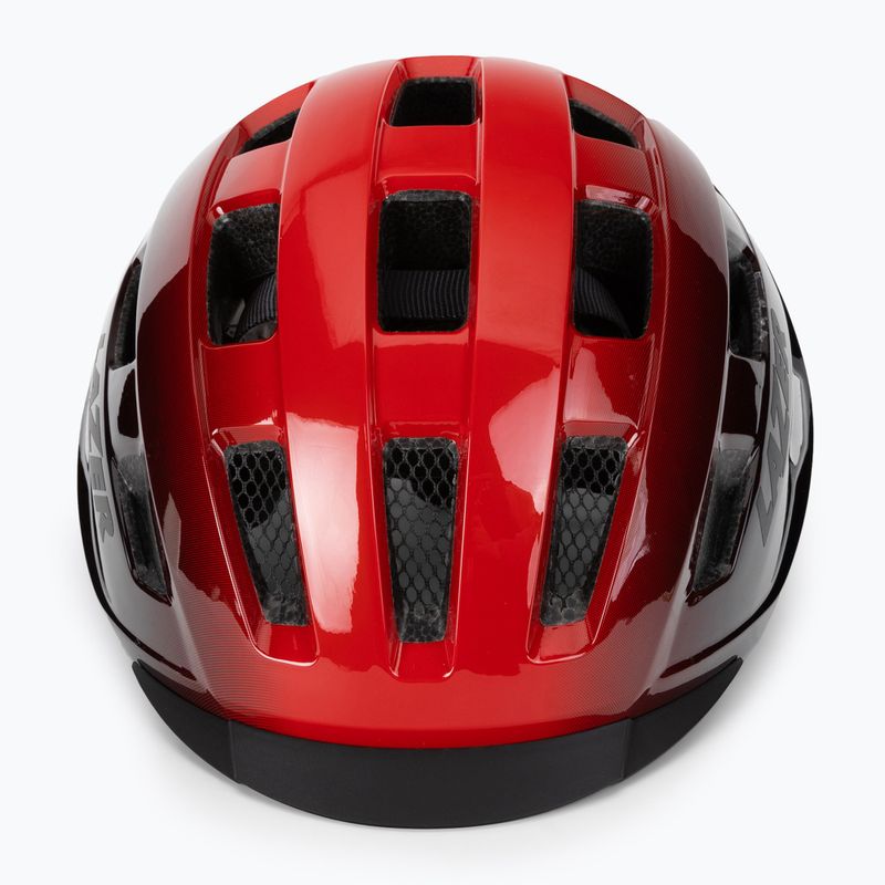 Casco da bicicletta Lazer Codax KC + net rosso/nero 2