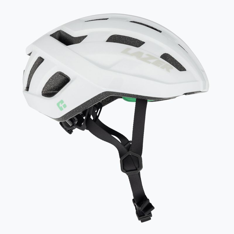 Casco da bicicletta Lazer Tempo KinetiCore bianco 4