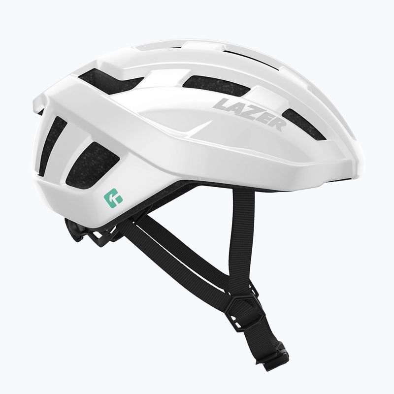 Casco da bicicletta Lazer Tempo KinetiCore bianco 6