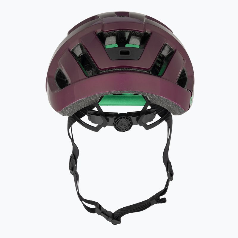 Casco da bicicletta Lazer Tempo KinetiCore cosmic berry 3