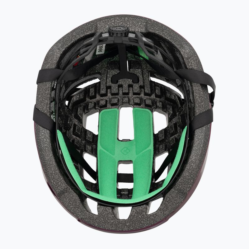 Casco da bicicletta Lazer Tempo KinetiCore cosmic berry 5