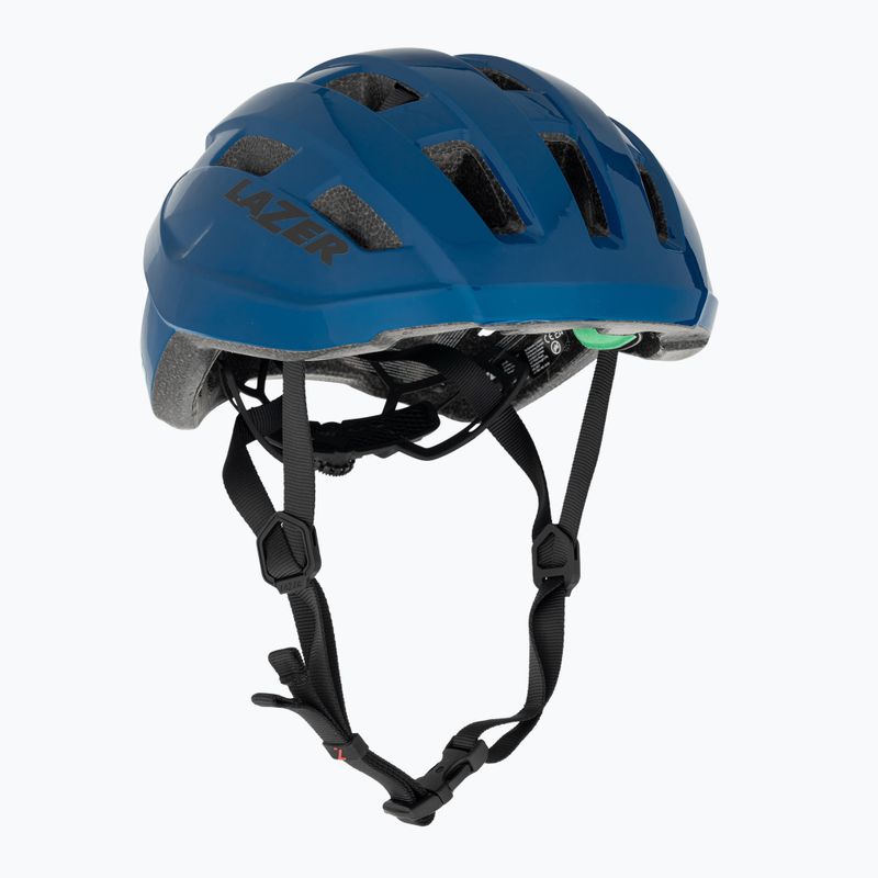 Casco da bicicletta Lazer Tempo KinetiCore blu