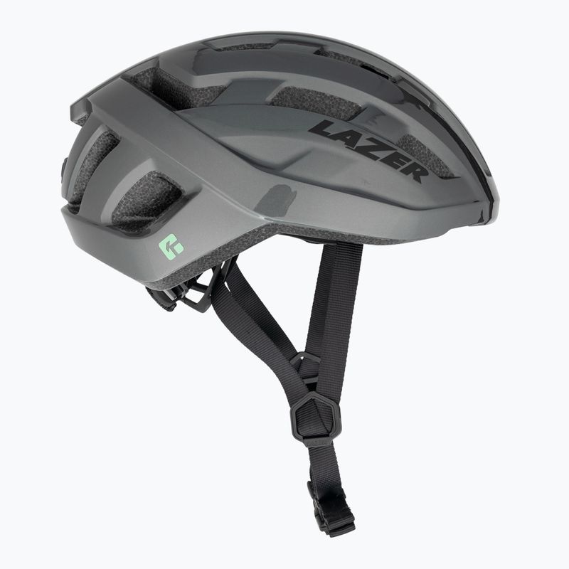 Casco da bicicletta Lazer Tempo KinetiCore titanium 4