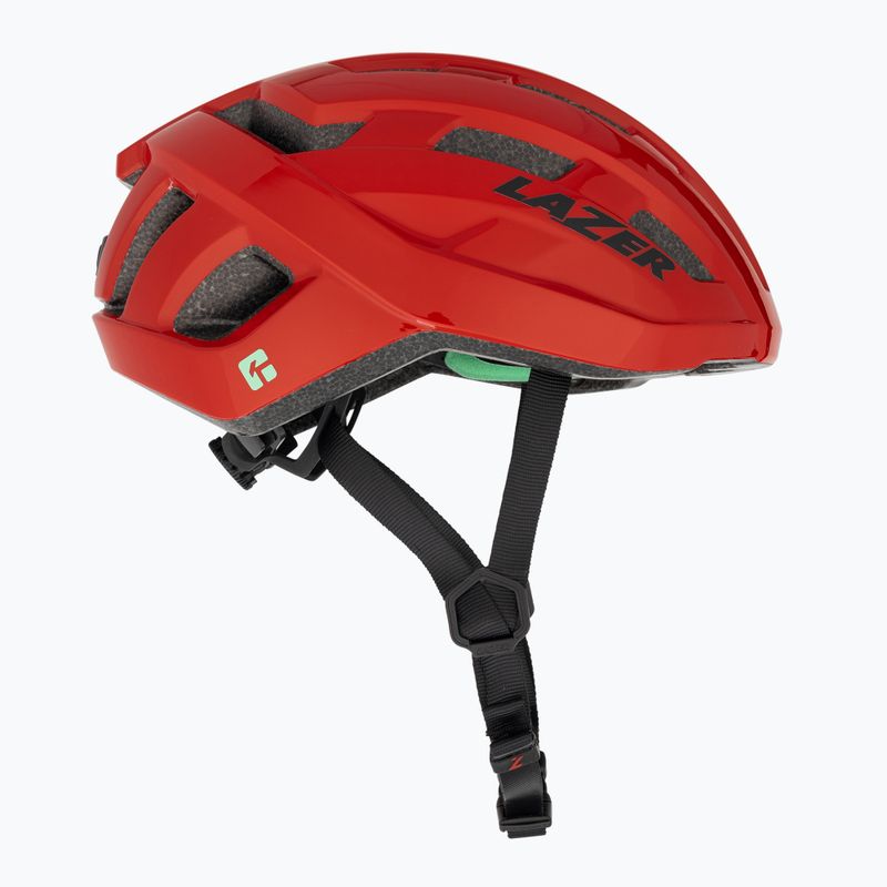 Casco da bicicletta Lazer Tempo KinetiCore rosso 4