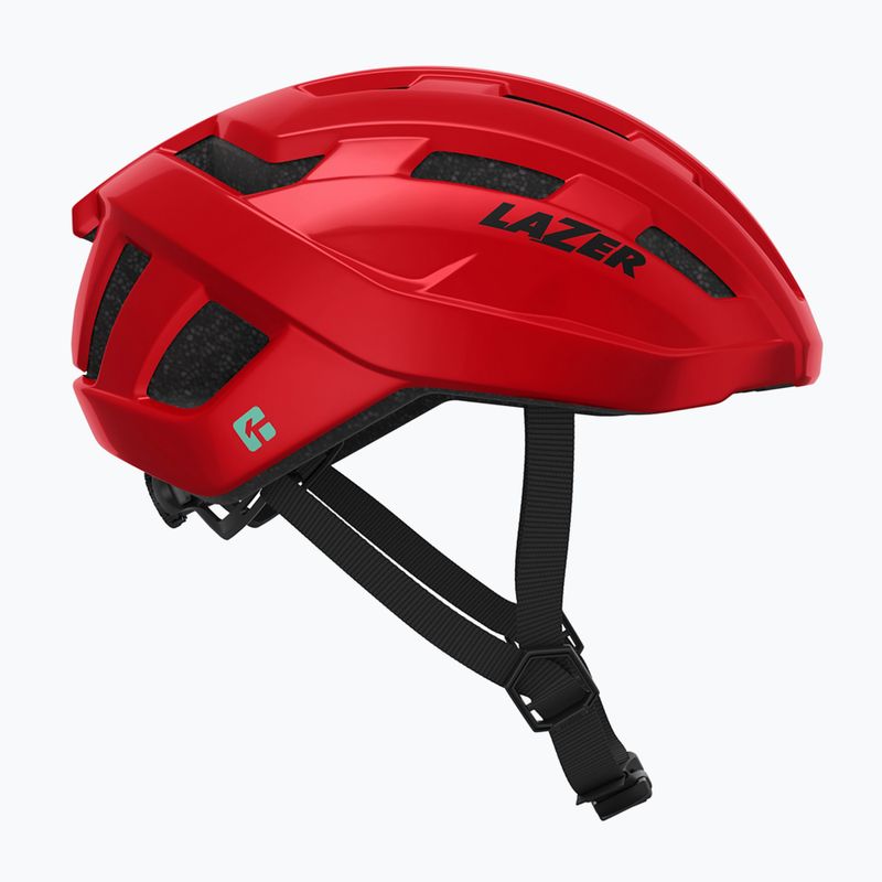 Casco da bicicletta Lazer Tempo KinetiCore rosso 6