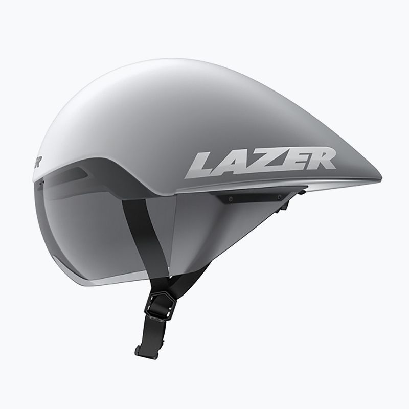 Casco da bicicletta Lazer Volante KinetiCore bianco/argento opaco