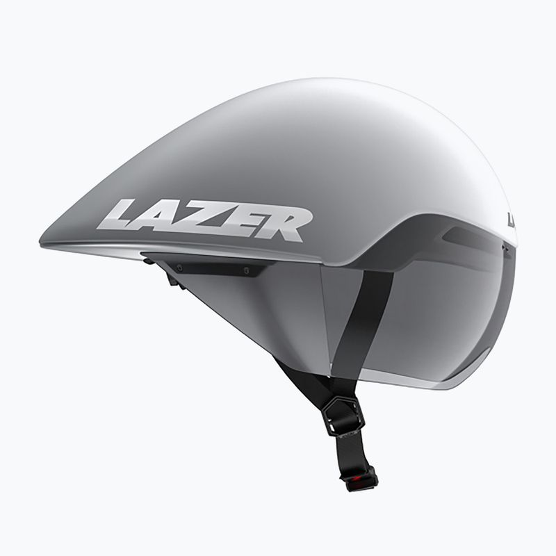 Casco da bicicletta Lazer Volante KinetiCore bianco/argento opaco 2