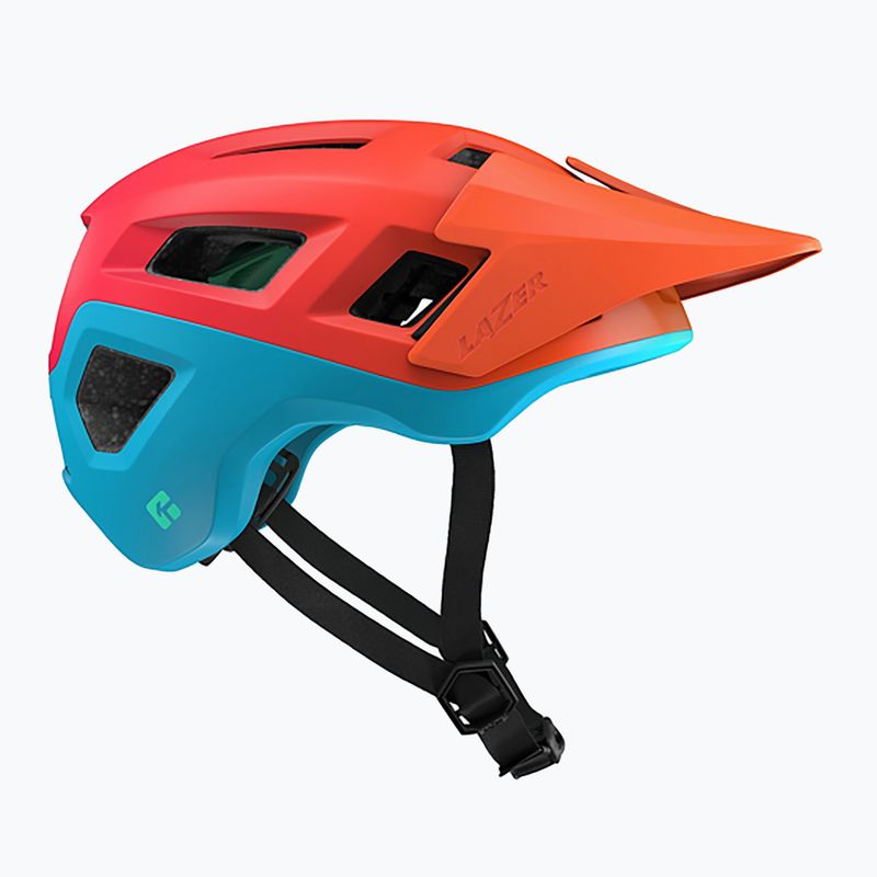 Casco da bicicletta Lazer Coyote KinetiCore opaco sunset