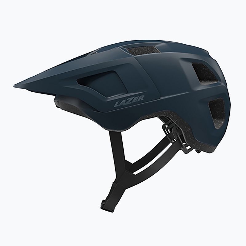 Casco da bicicletta Lazer Lupo KinetiCore blu navy opaco 2