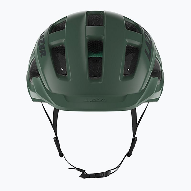 Casco da bici Lazer Cerro KinetiCore verde fumo 3