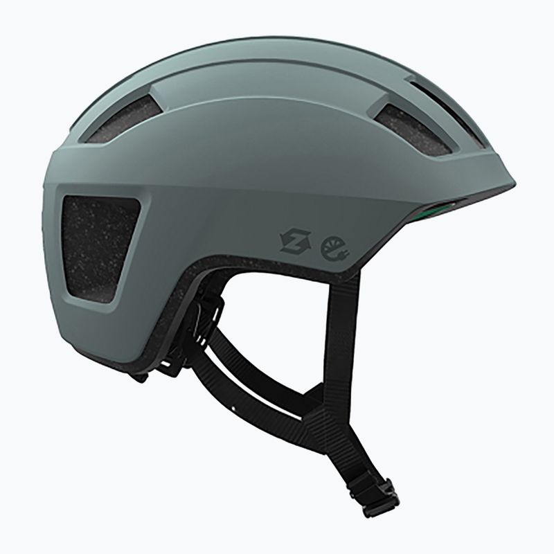 Casco da bicicletta Lazer Verde KinetiCore verde salvia opaco