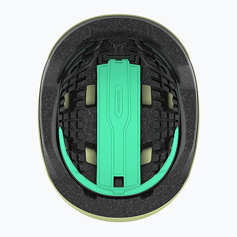 Casco da bici Lazer Verde KinetiCore opaco lemongrass 6