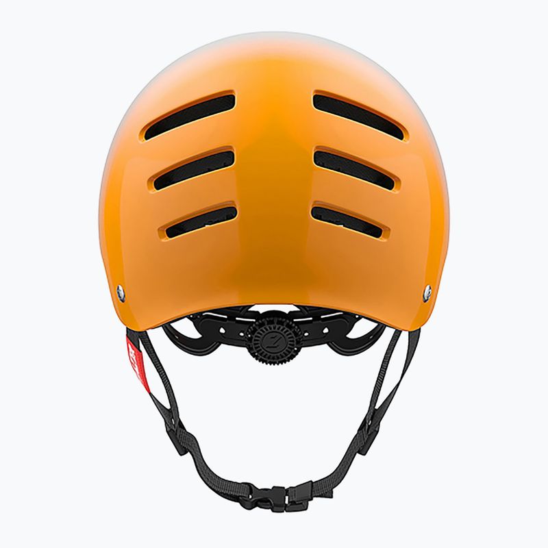 Casco da bicicletta Lazer One+ argento/arancio 4