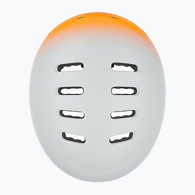 Casco da bicicletta Lazer One+ argento/arancio 5