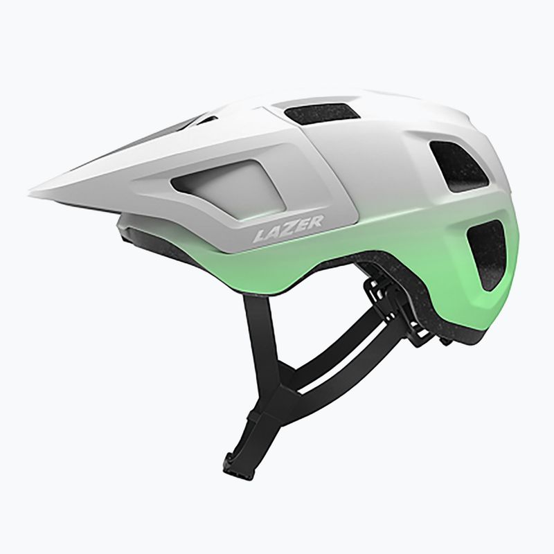 Casco da bici per bambini Lazer Finch KinetiCore bianco opaco/menta 2