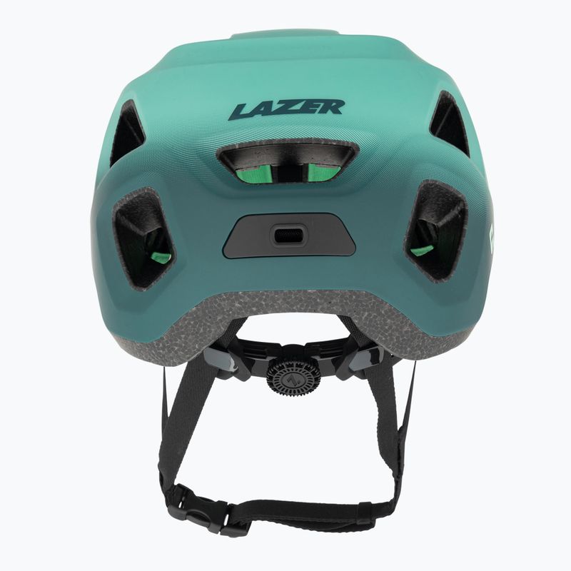 Casco da bicicletta per bambini Lazer Finch KinetiCore verde acqua opaco 3