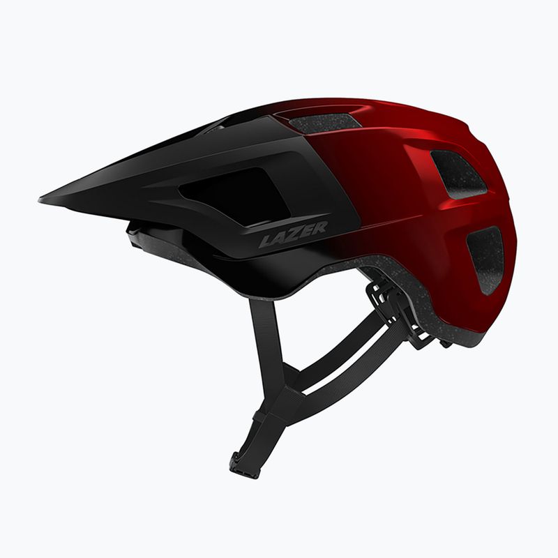 Casco da bicicletta per bambini Lazer Finch KinetiCore rosso metallizzato 8