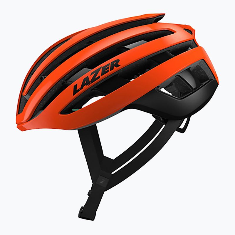 Casco da bicicletta Lazer Z1 KinetiCore flash arancione 2