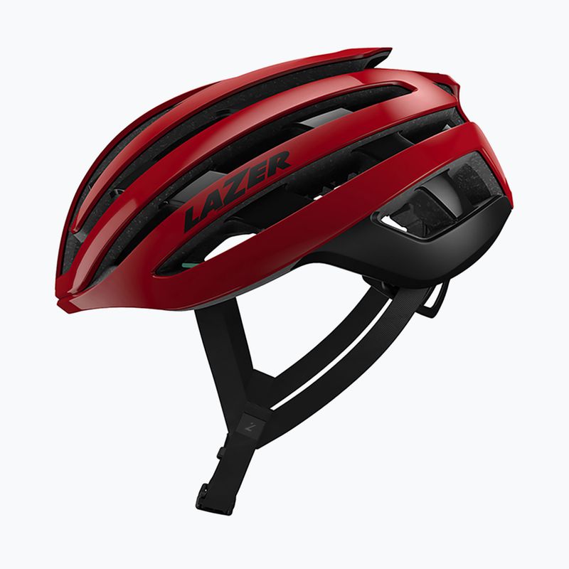 Casco da bicicletta Lazer Z1 KinetiCore rosso metallizzato 8