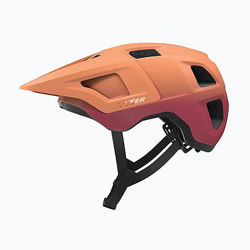 Casco da bici per bambini Lazer Finch KinetiCore opaco sedona/rosso 2