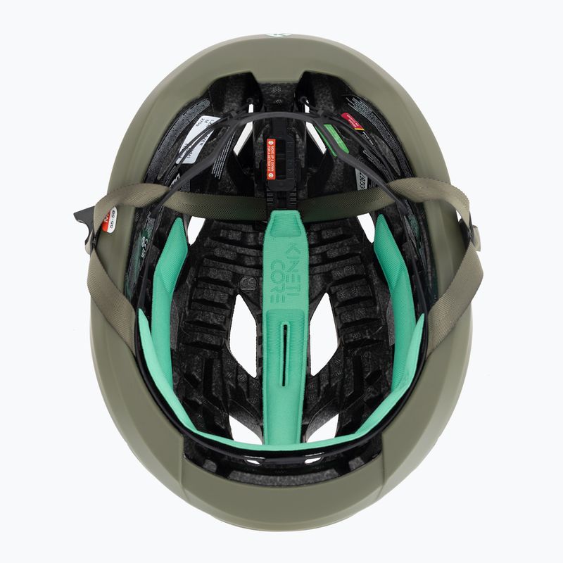 Casco da bicicletta Lazer Strada KinetiCore verde pino opaco 5