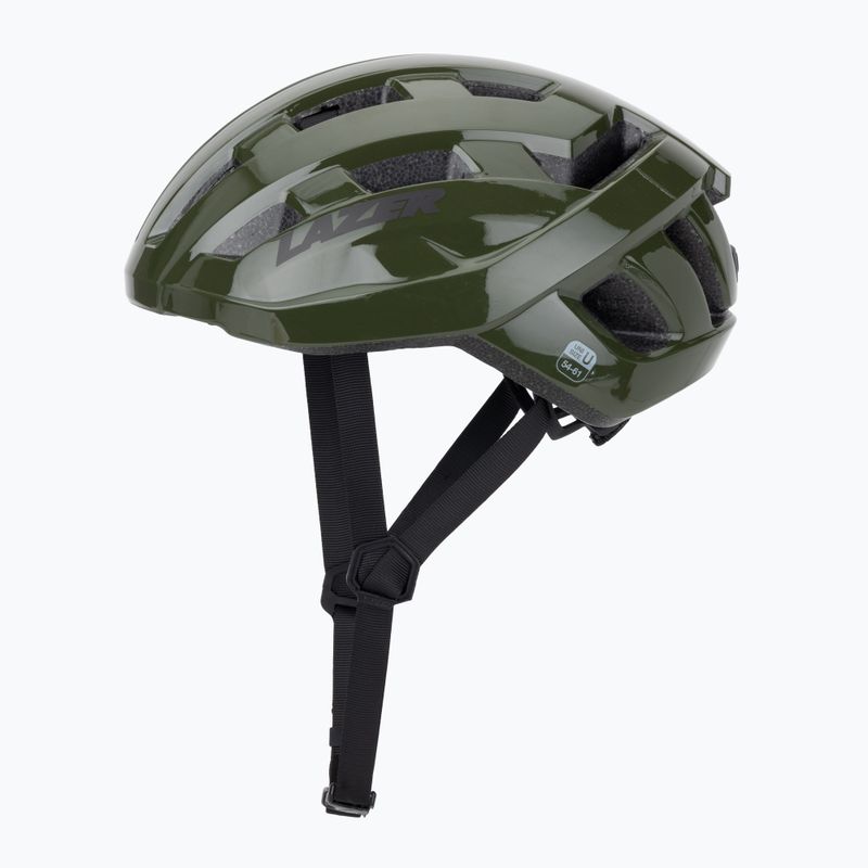 Casco da ciclismo Lazer Tempo KinetiCore pine green 3