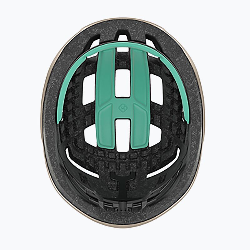 Casco da bicicletta Lazer Tempo KinetiCore latte 6