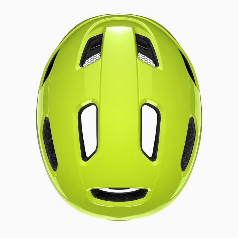 Casco da bici per bambini Lazer Nutz 2.0 KinetiCore flash giallo 5