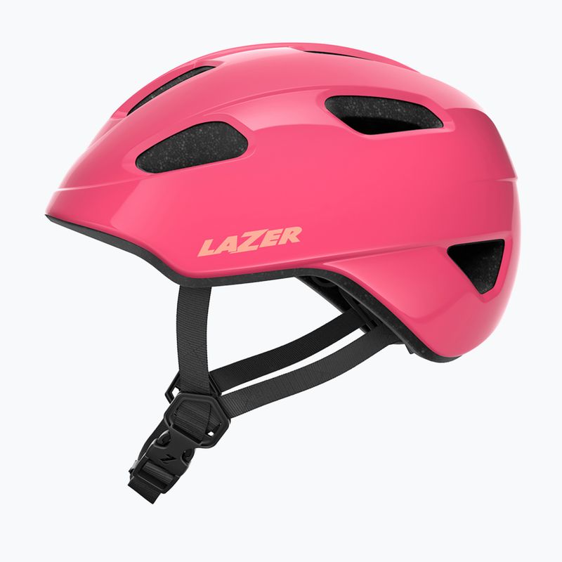 Casco da bici per bambini Lazer Nutz 2.0 KinetiCore fuchsia 2