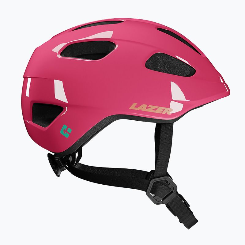 Casco da bici per bambini Lazer Pnut 2.0 KinetiCore fucsia 2