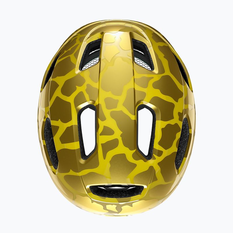 Casco da bici per bambini Lazer Pnut 2.0 KinetiCore golder giraffe 5