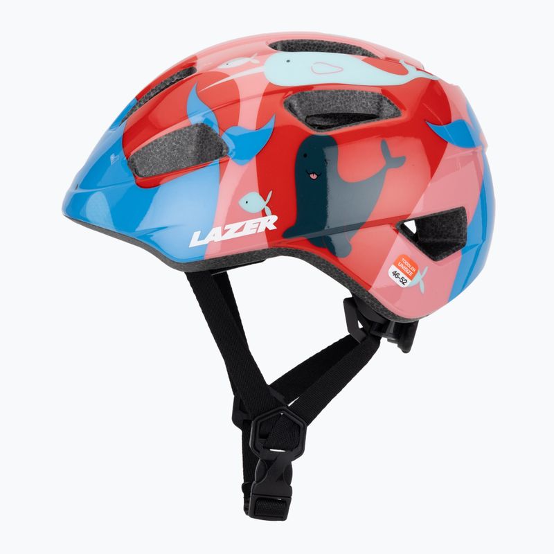 Casco da bici per bambini Lazer Pnut 2.0 KinetiCore ocean life 3