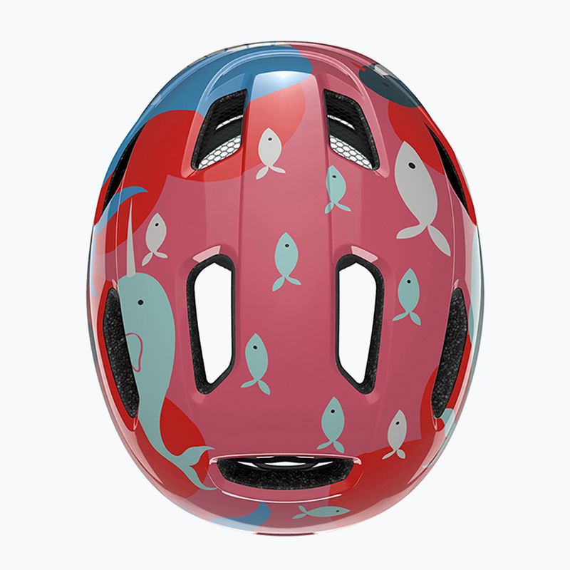 Casco da bici per bambini Lazer Pnut 2.0 KinetiCore ocean life 5