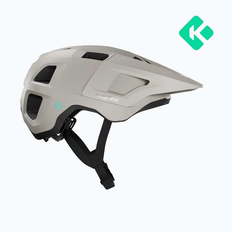 Casco da ciclismo Lazer Lupo KinetiCore matte white stone 2