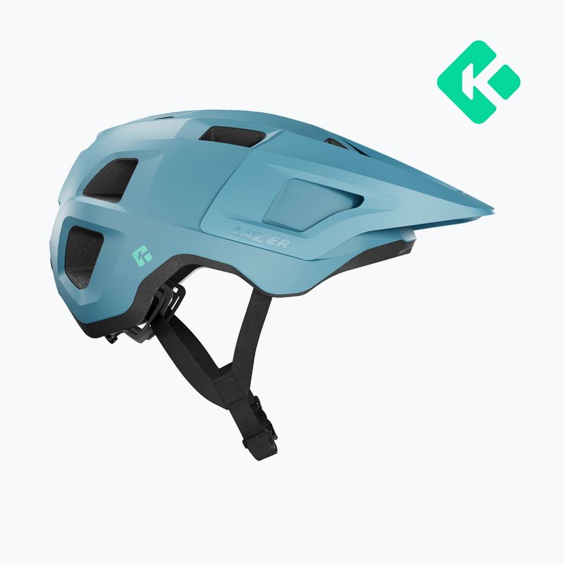 Casco da ciclismo Lazer Lupo KinetiCore matte blue celadon 2