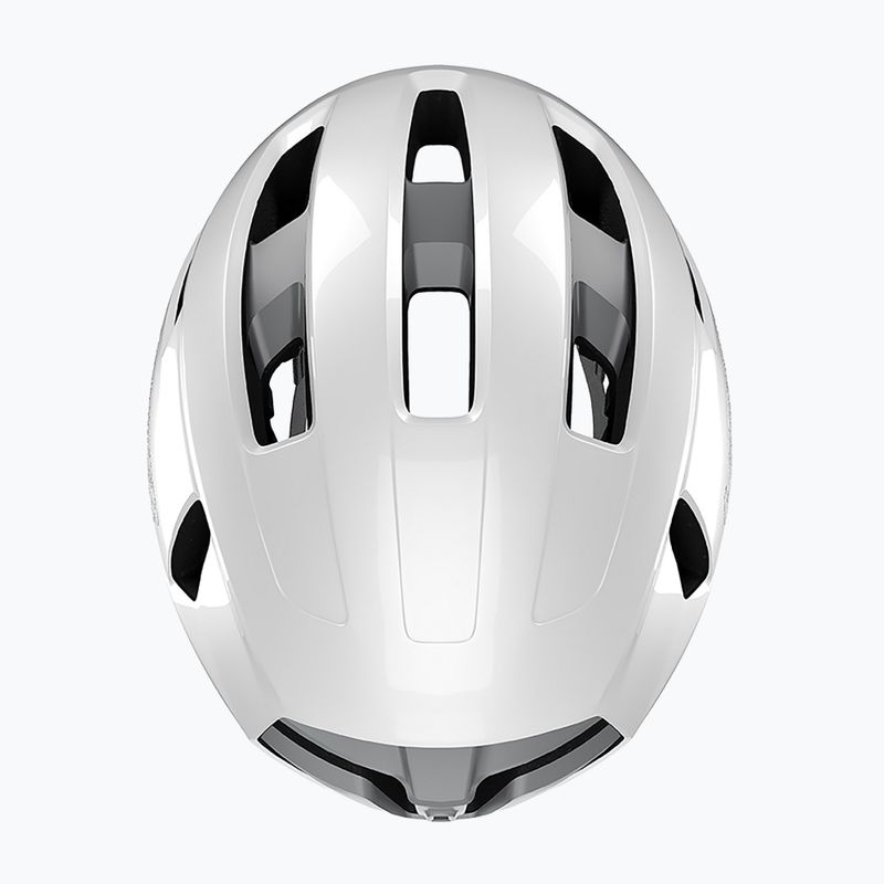 Casco da ciclismo Lazer Sphere KinetiCore white/silver 5