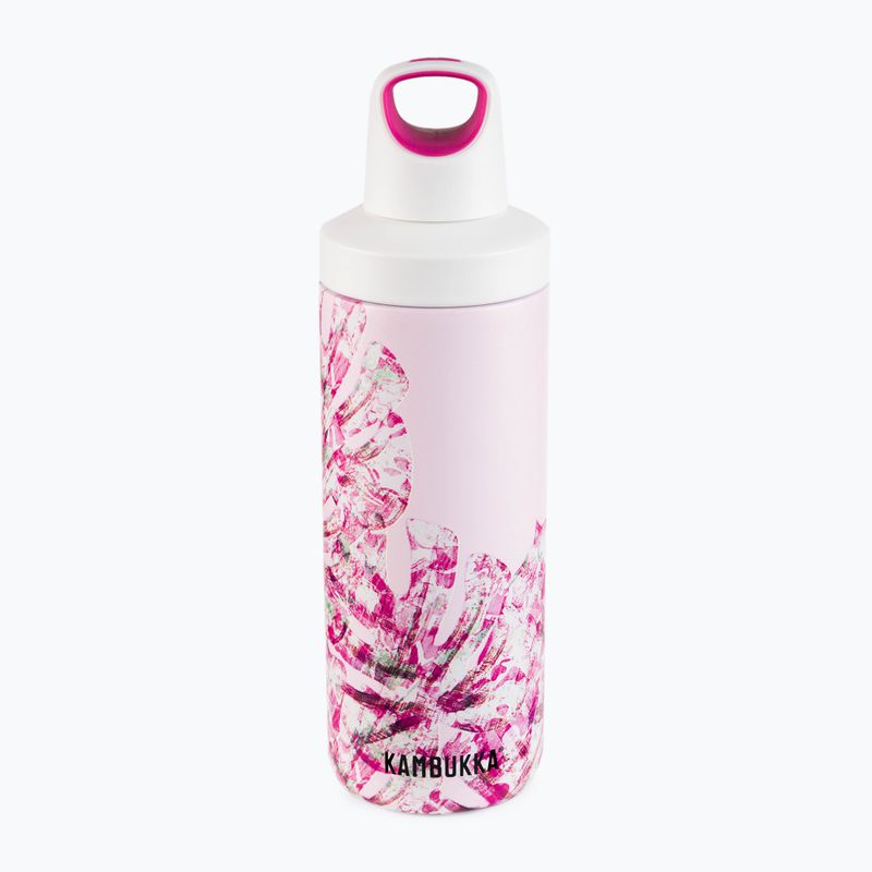 Kambukka Reno Bottiglia termica isolata da 500 ml di foglie di monstera 2