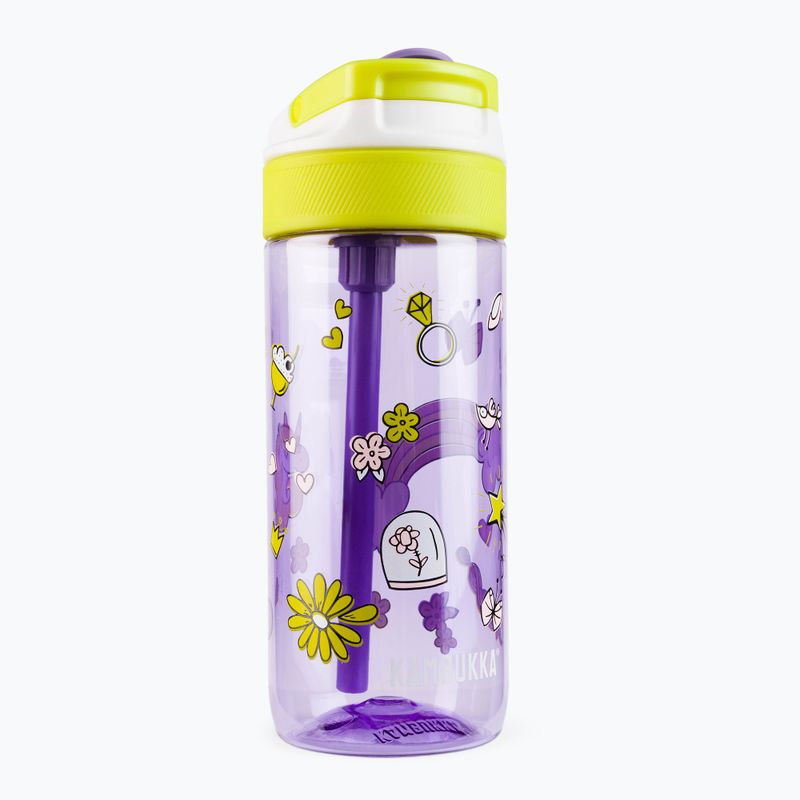 Kambukka Lagoon 500 ml, bottiglia da viaggio per bambini con diario da principessa