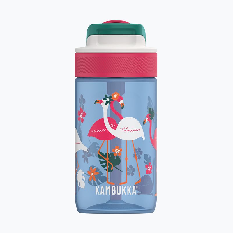 Kambukka Lagoon 400 ml bottiglia turistica con fenicottero blu