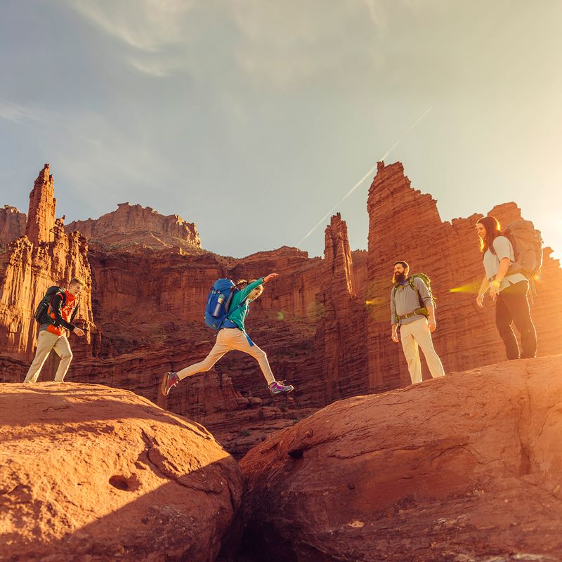 Zaino da trekking Gregory Icarus 30 l iper blu per bambini 9