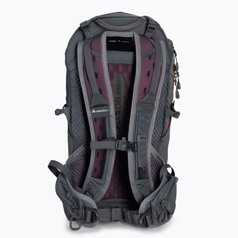 Zaino da trekking Gregory Maya 16 l grigio mercurio da donna 2