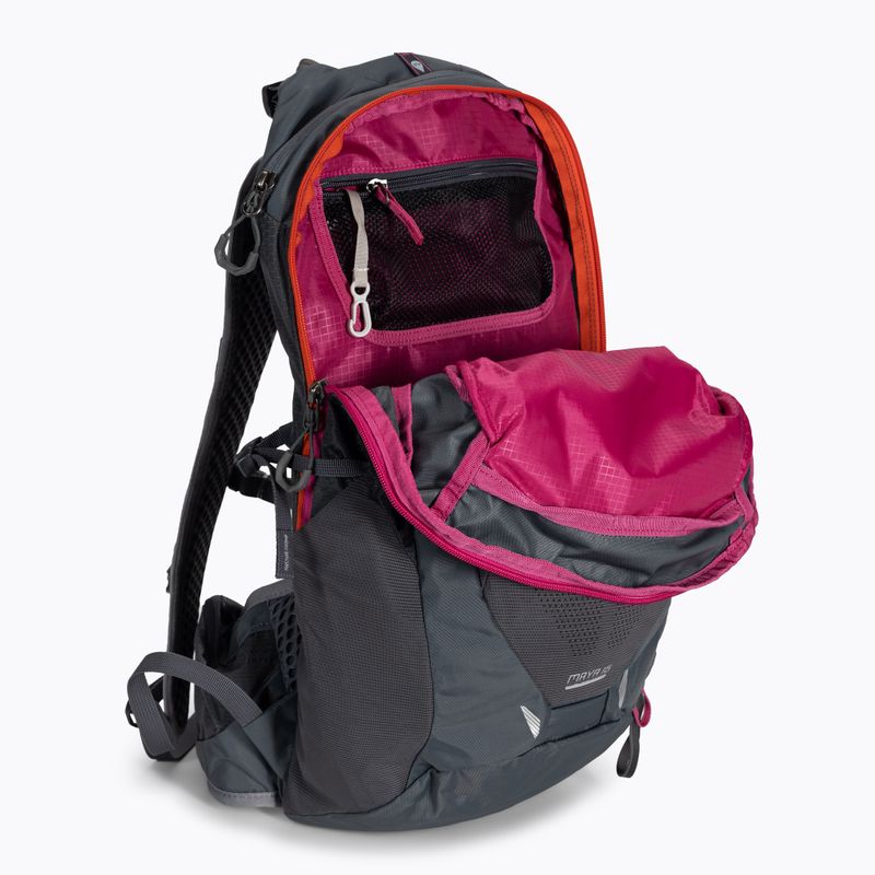 Zaino da trekking Gregory Maya 16 l grigio mercurio da donna 7