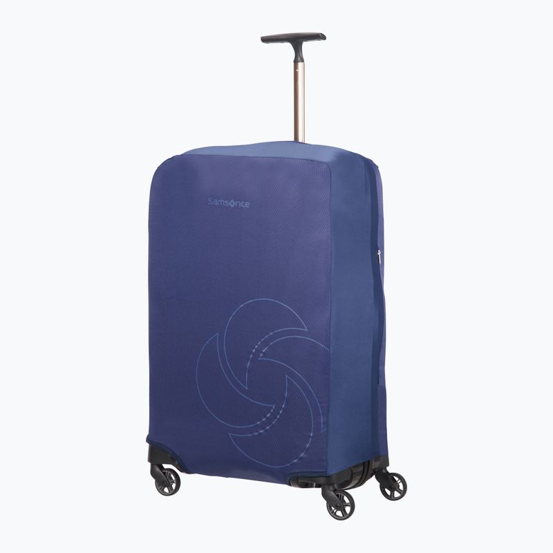 Samsonite Copribagagli pieghevole M/L blu notte
