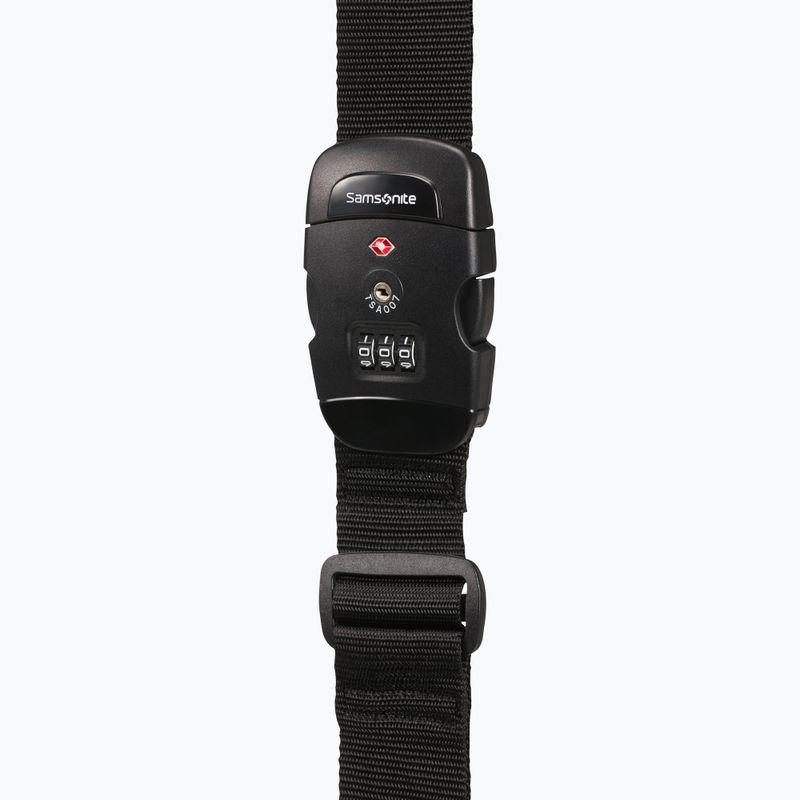 Samsonite Cinghia per bagagli 50 mm nero