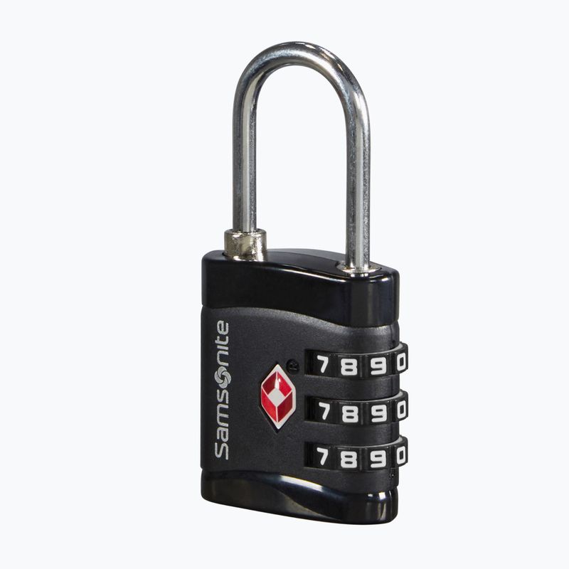 Samsonite Combilock 3Dial Tsa Light lucchetto nero 2